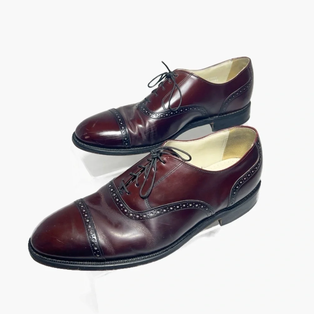 Bostonian Cherry Brown Oxfords Men’s size 12